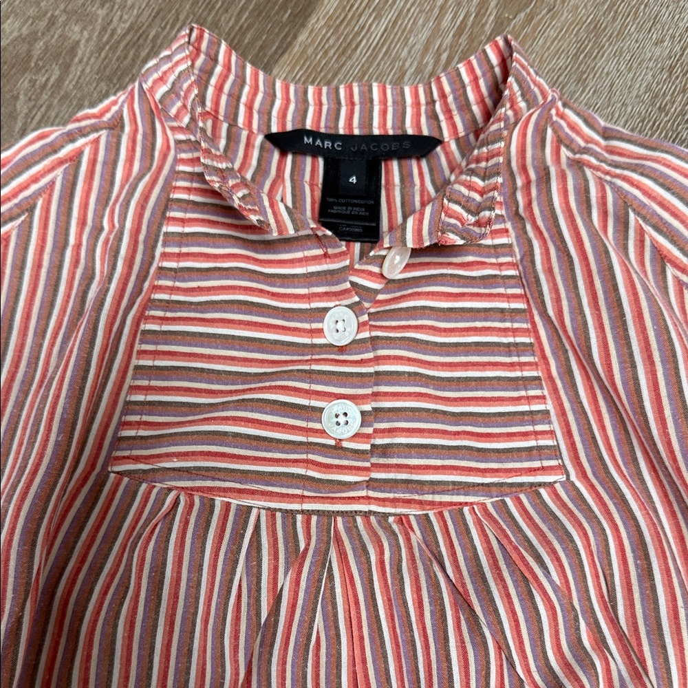 Rare vintage Marc By Marc Jacobs striped tunic blouse - Picture 3 of 11